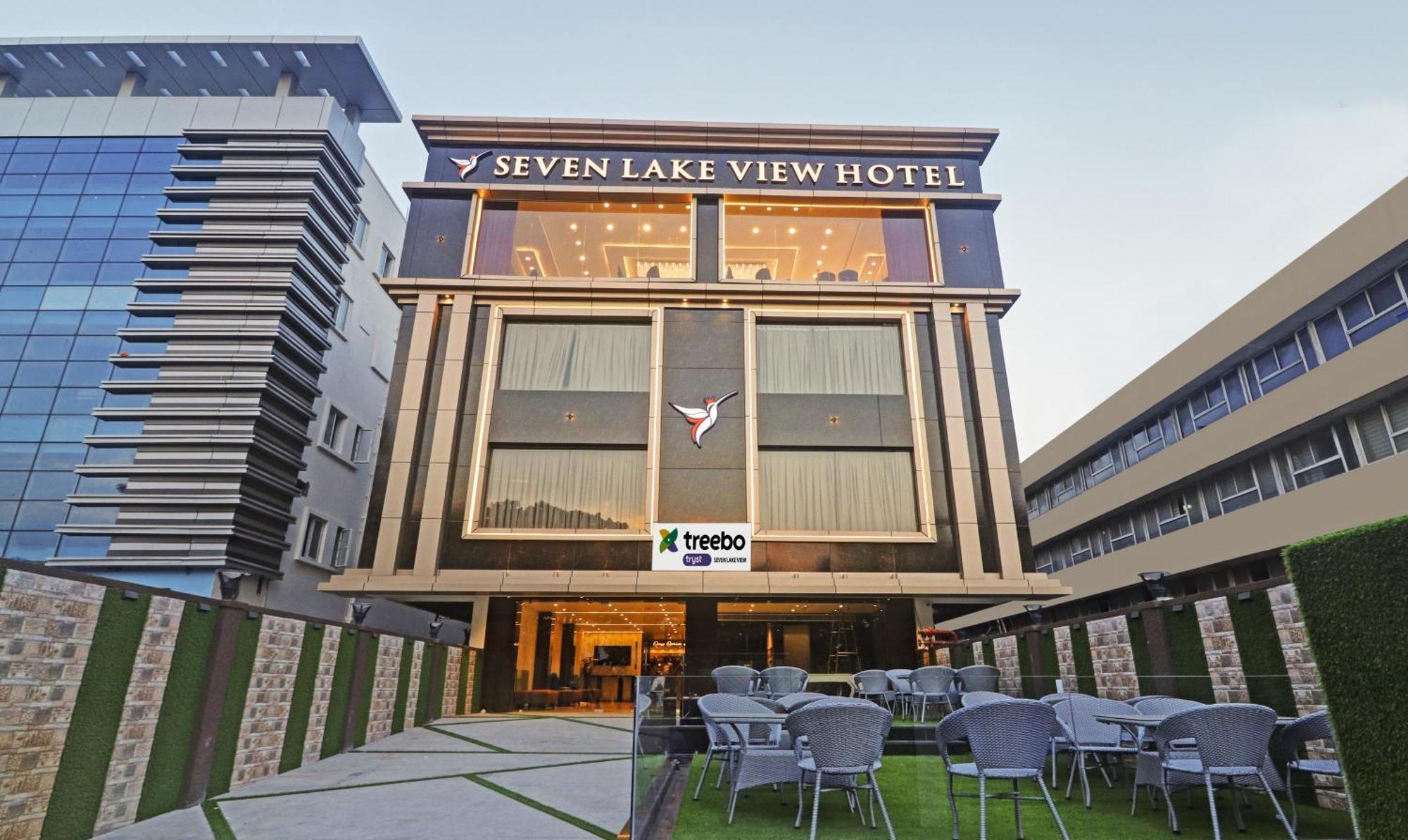 Treebo Premium Seven Lake View Hyderabad Exterior foto