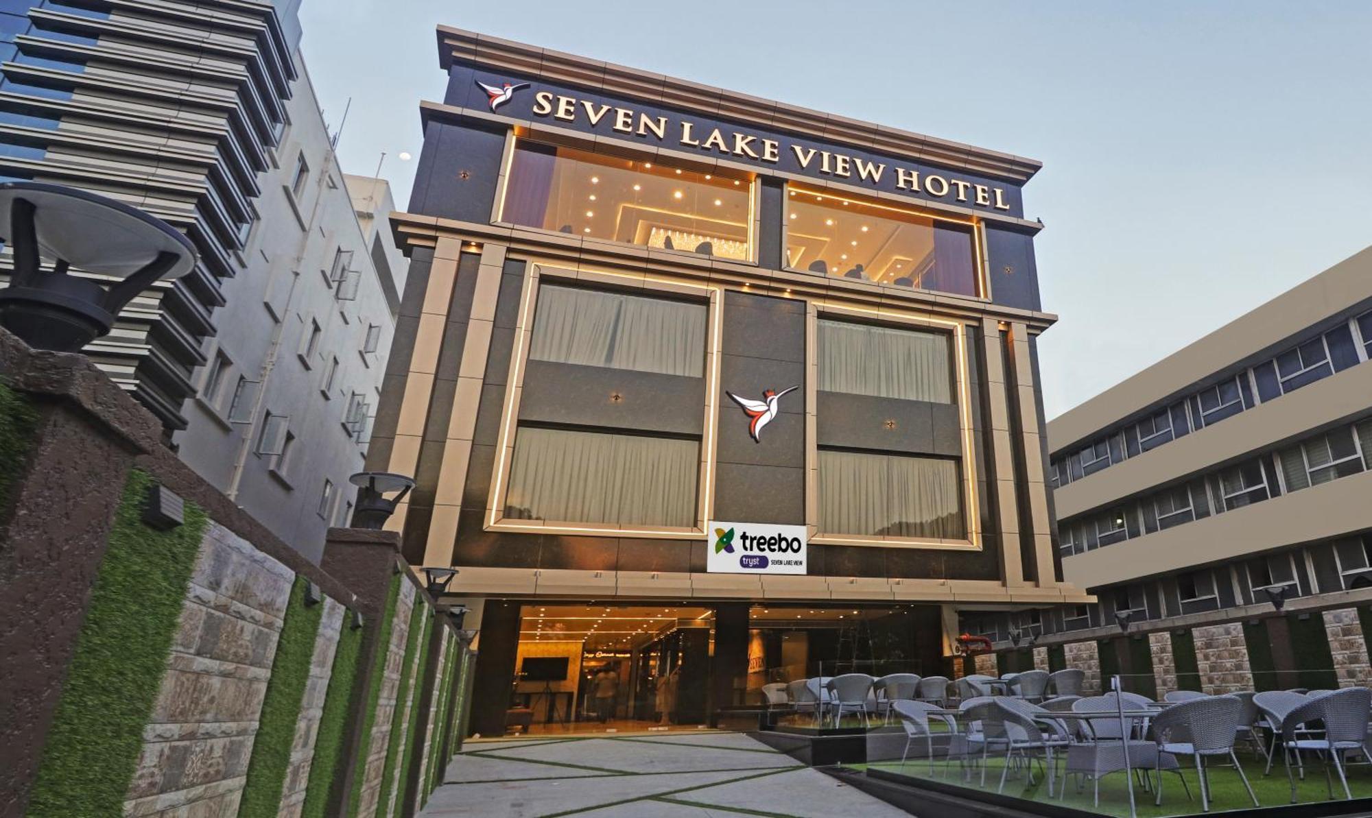 Treebo Premium Seven Lake View Hyderabad Exterior foto